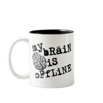 Brain Offline Mug