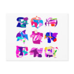 Brain postcards