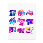 Brain postcards