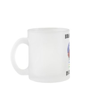 Brain Power Is For Real (Brain Anatomy Attitude) mug