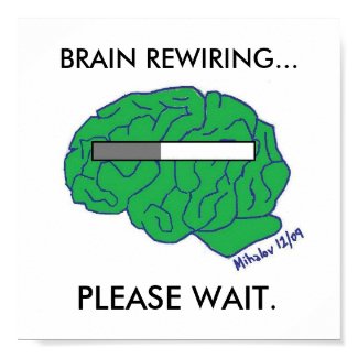 "BRAIN REWIRING" poster