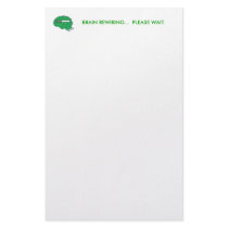 "BRAIN REWIRING" stationery