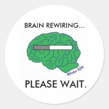 "BRAIN REWIRING" stickers