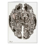 Brain Scan of an artist Cards