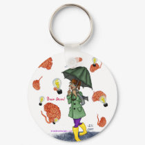 Brain Storm! Keychain