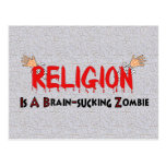 Brain-Sucking Zombie Postcards