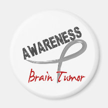 Brain Tumor Awareness 3 Refrigerator Magnet