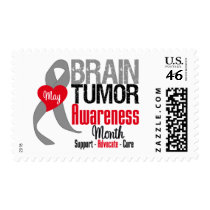 Brain Tumor Awareness Month Postage Stamp
