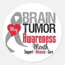 Brain Tumor Awareness Month Sticker