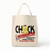 Brain Tumor Chick Interrupted 2 Tote Bag