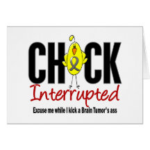 Brain Tumor Chick Interrupted Cards