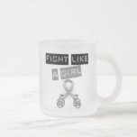 Brain Tumor Fight Like A Girl mugs