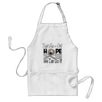 Brain Tumor Fight We Can Do It Apron