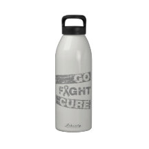 Brain Tumor Go Fight Cure Drinking Bottle