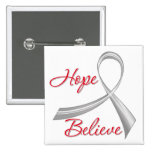 Brain Tumor - Hope Believe buttons