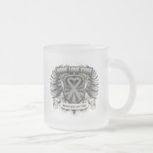 Brain Tumor Hope Love Cure Mug