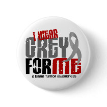 Brain Tumor I Wear Grey For ME 6.2 Pins