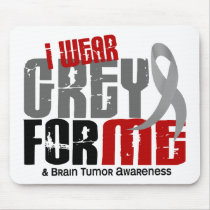 Brain Tumor I Wear Grey For ME 6.2 Mouse Pad