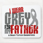 Brain Tumor I Wear Grey For My Father 6.2 mousepads