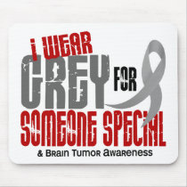 Brain Tumor I Wear Grey For Someone Special 6.2 Mouse Pads