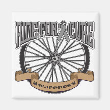 Brain Tumor Ride For Cure Magnet