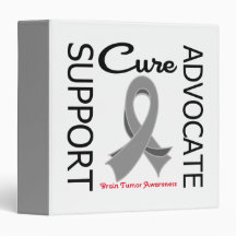 Brain Tumor Support Advocate Cure Binder