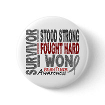 Brain Tumor Survivor 4 Button