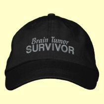 Brain Tumor Survivor embroidered hats