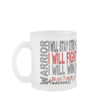 Brain Tumor Warrior Mug