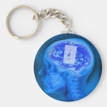 brain turned off keychains