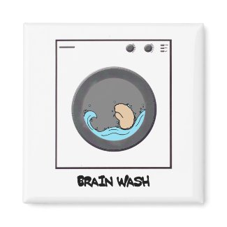 Brain Wash Magnet magnet