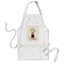 Brain Yoga Apron by BumbleBat Brain Yoga Apron