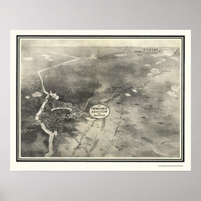 Brainerd, MN Panoramic Map - 1914 Poster by lc_maps