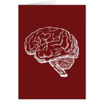 Brainiac Greeting Card