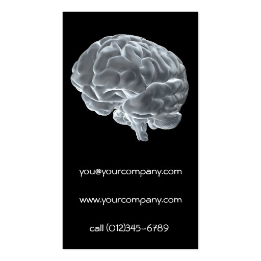brainiac company business cards (back side)