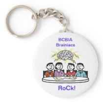 Brainiac Key Ring Keychain
