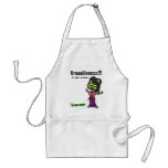 Brains for dinner! apron