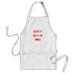 BRAINS ITS WHATS FOR DINNER APRONS