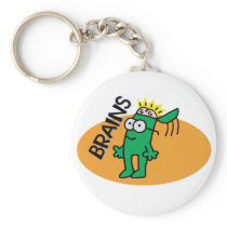 Brains Keychain