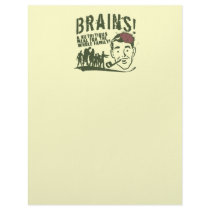 Brains! Customized Letterhead