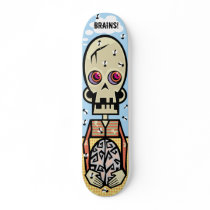 brains skate board