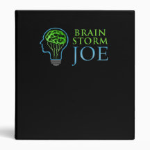 BrainStorm Joe Black Binder