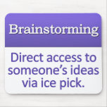 Brainstorming Definition Mouse Pad
