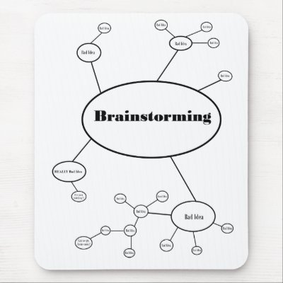 Brainstorming Mouse Pad by RankinOriginals
