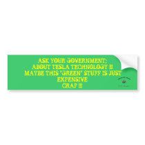 BRAINWASHED? BUMPER STICKERS
