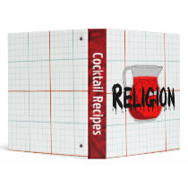 Brainwashing Drink 3 Ring Binders