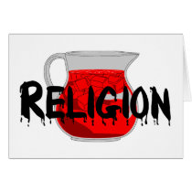 Brainwashing Drink Greeting Cards