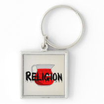 Brainwashing Drink Keychain