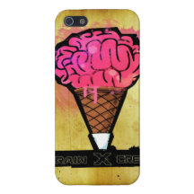 brainXcream iPhone 5 Cases