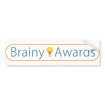 Brainy Bumper Sticker